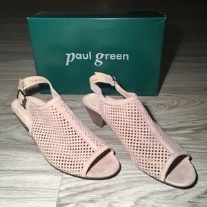 Brand New Paul Green Lois Slingback Sandals Sz. 10